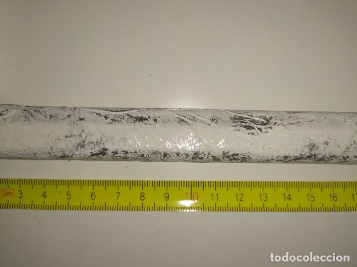 Antig&uuml;edades: Marco de linea sencilla pintado con efecto plateado - Foto 4