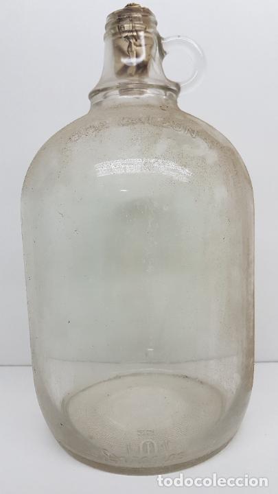 Antiquit&eacute;s: ANTIGUA GARRAFA DE UN GAL&Oacute;N DE CRISTAL - DURAGLAS