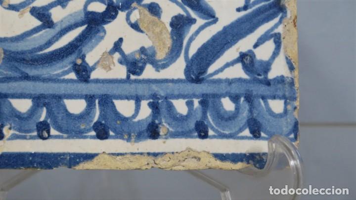 Antig&uuml;edades: AZULEJO DE TALAVERA. SIGLO XVI - Foto 3