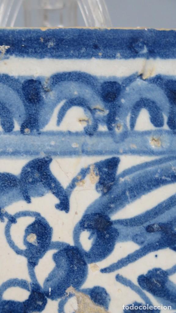 Antig&uuml;edades: AZULEJO DE TALAVERA. SIGLO XVI - Foto 5