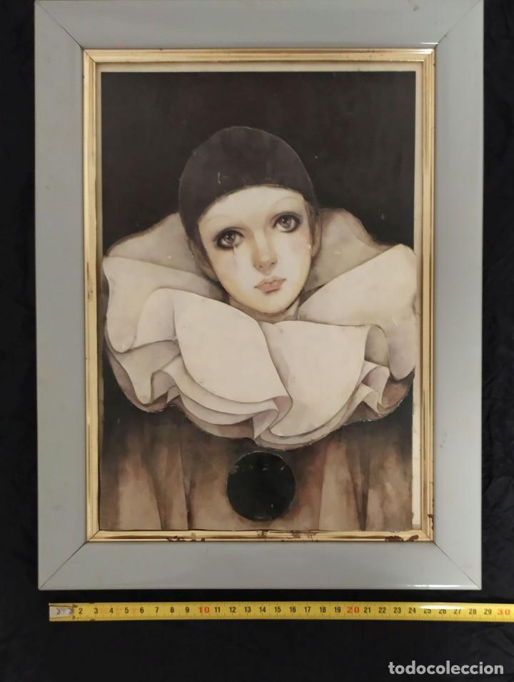 Antig&uuml;edades: CUADRO RELIEVE ARLEQU&Iacute;N - Foto 1