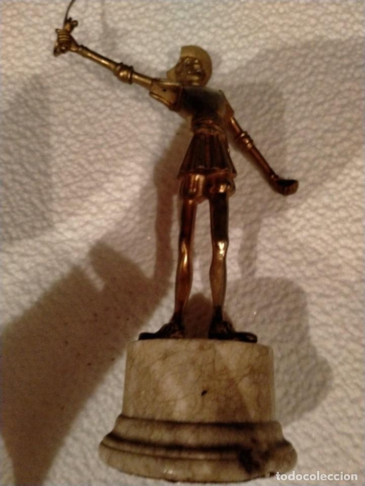 Antig&uuml;edades: FIGURA DE DON QUIJOTE DE BRONCE - Foto 2