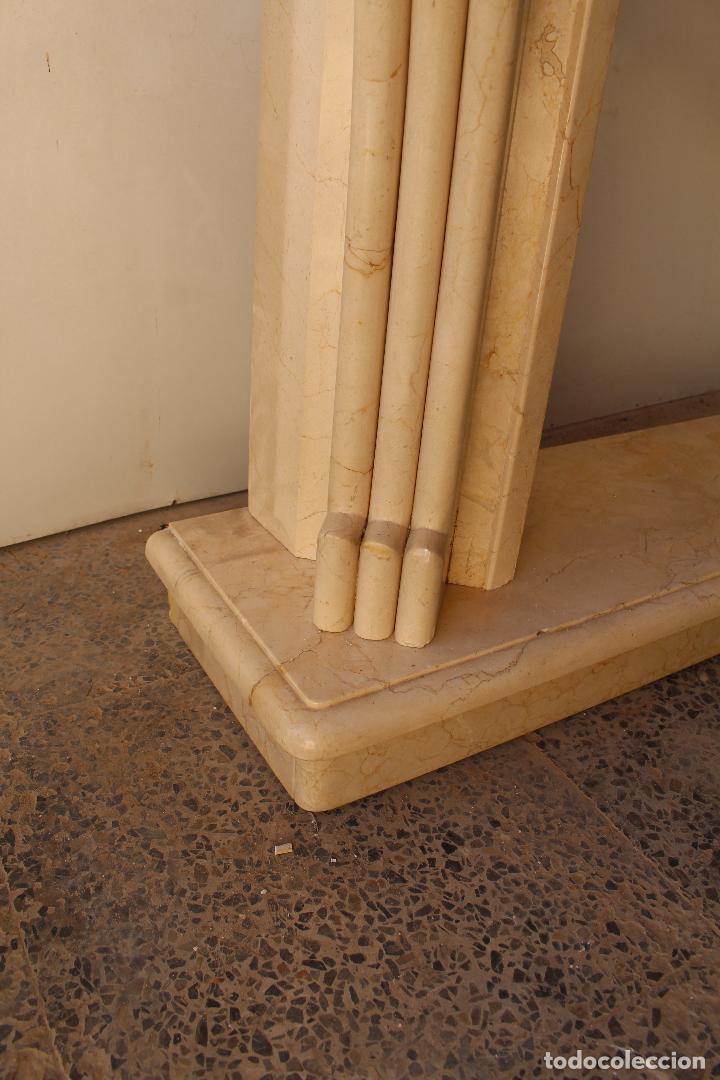 Antig&uuml;edades: Frente de Chimenea M&aacute;rmol - Foto 2
