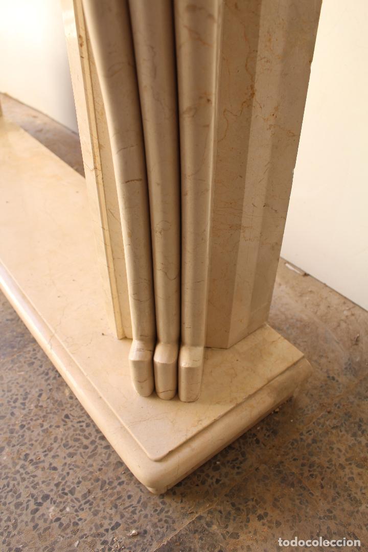 Antig&uuml;edades: Frente de Chimenea M&aacute;rmol - Foto 3