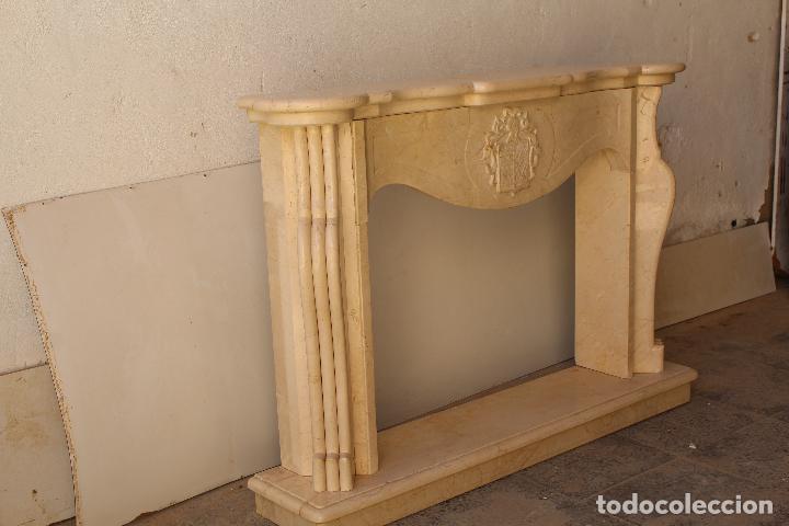 Antig&uuml;edades: Frente de Chimenea M&aacute;rmol - Foto 7