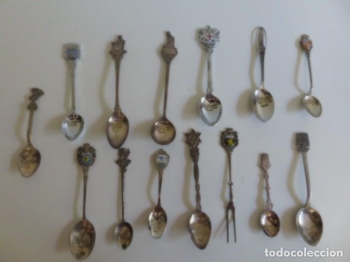 Oggetti Antichi: Lote Cucharillas plata