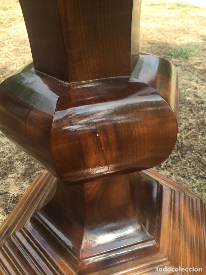 Antig&uuml;edades: MESA DE CENTRO O JUNTAS DE NOGAL ESPA&Ntilde;OL - Foto 8