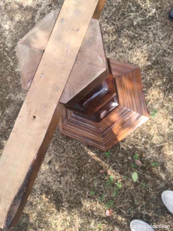 Antig&uuml;edades: MESA DE CENTRO O JUNTAS DE NOGAL ESPA&Ntilde;OL - Foto 11