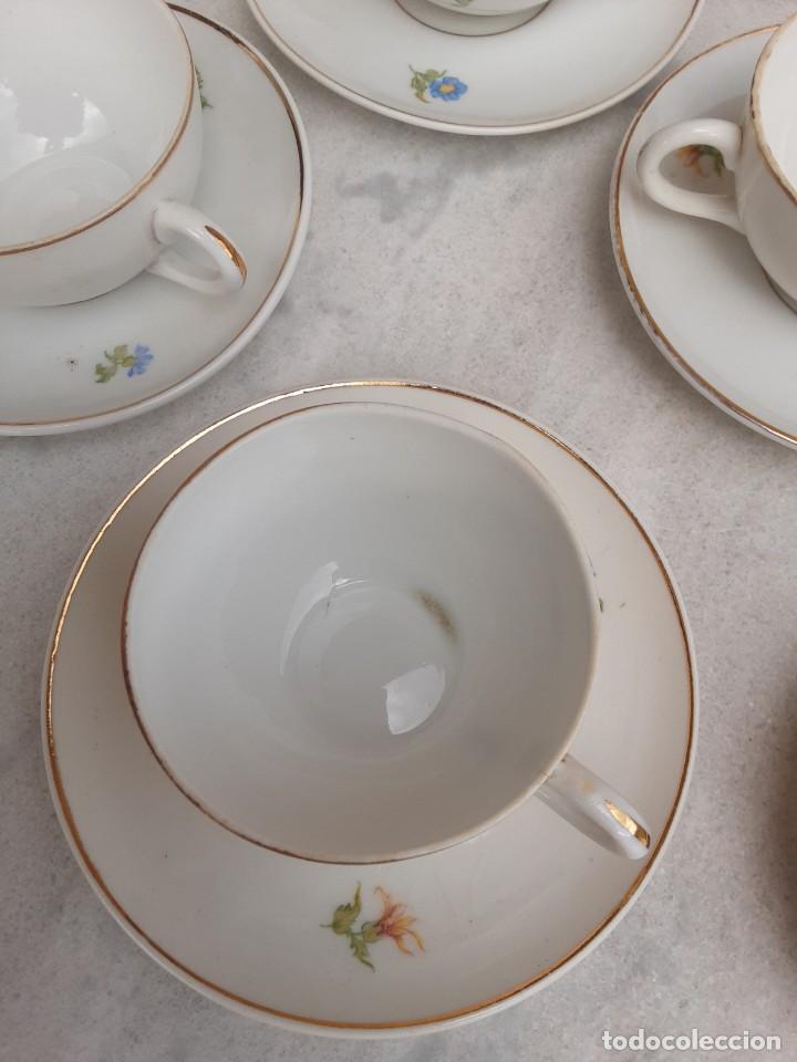 Antig&uuml;edades: Juego de caf&eacute; Royal Gij&oacute;n - Foto 3