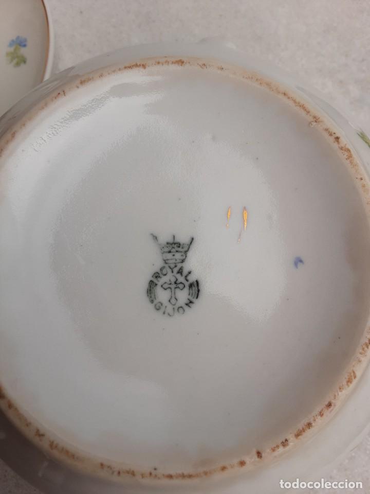 Antig&uuml;edades: Juego de caf&eacute; Royal Gij&oacute;n - Foto 6