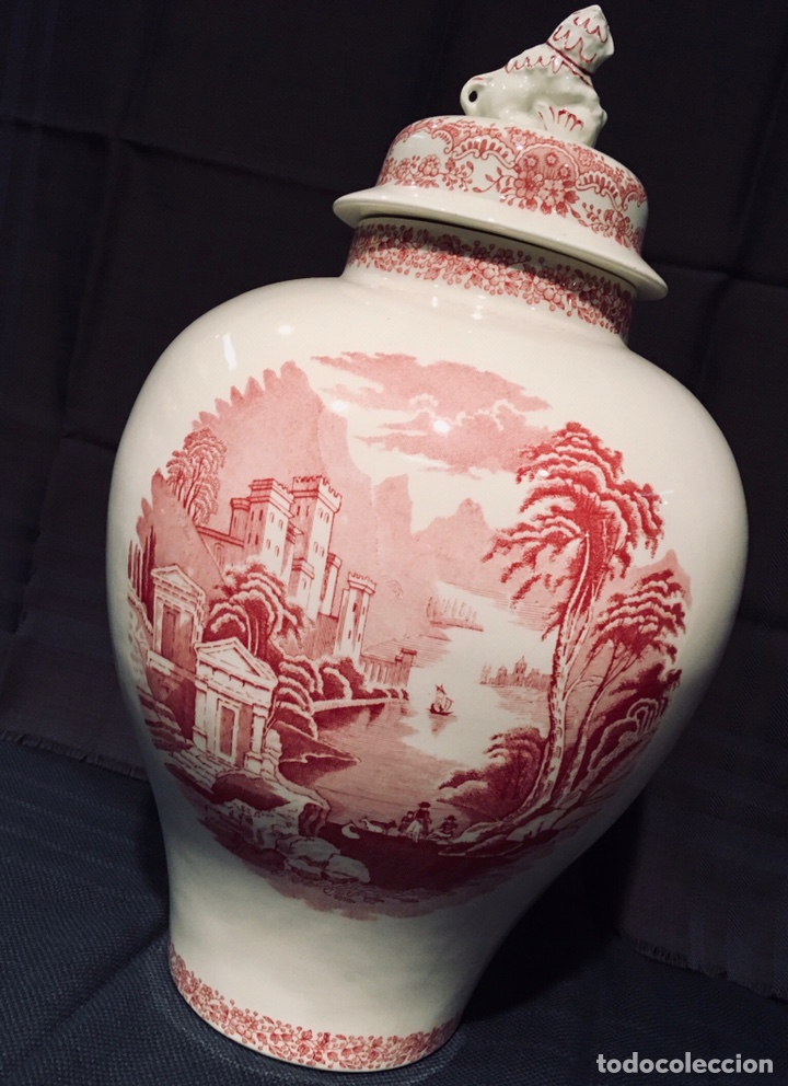 Antig&uuml;edades: PICKMAN JARR&Oacute;N 43 cm detalle le&oacute;n - Foto 2