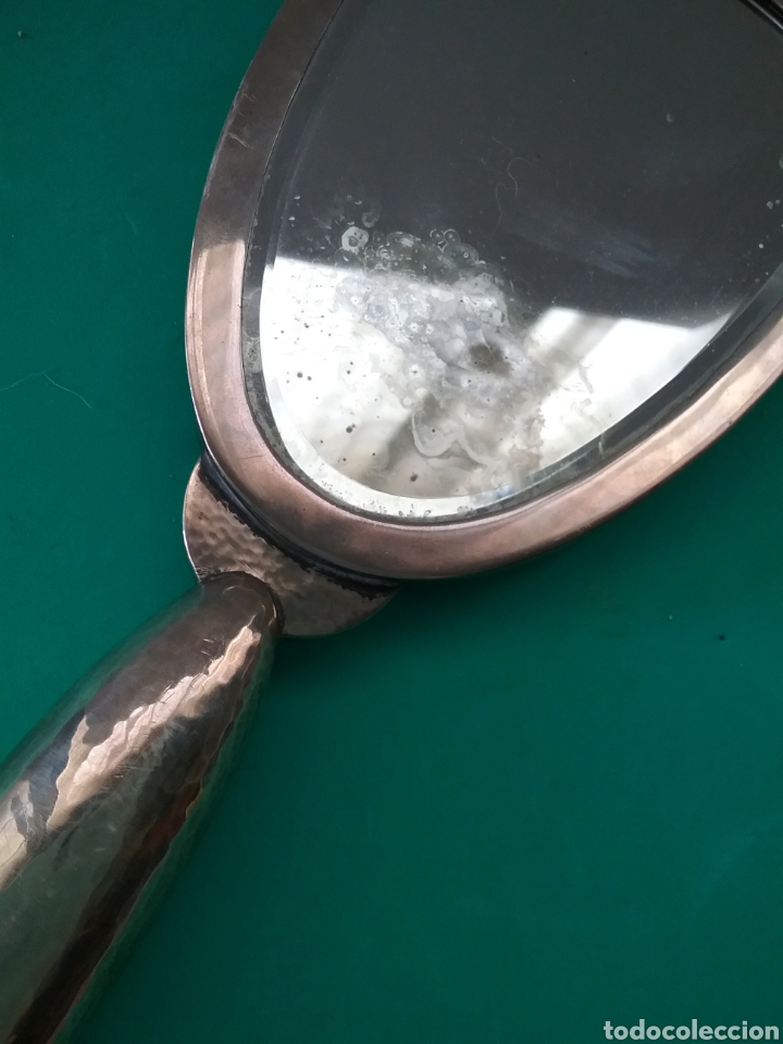 Antig&uuml;edades: Espejo de tocador en plata E. Domenech - Foto 2