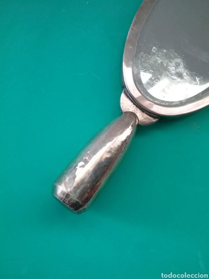 Antig&uuml;edades: Espejo de tocador en plata E. Domenech - Foto 3