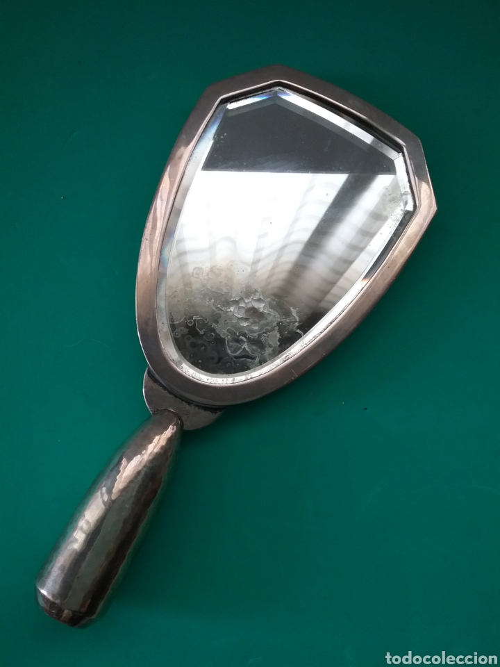 Antig&uuml;edades: Espejo de tocador en plata E. Domenech - Foto 1