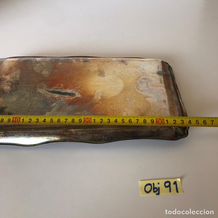 Antig&uuml;edades: BANDEJA MET&Aacute;LICA - Foto 4