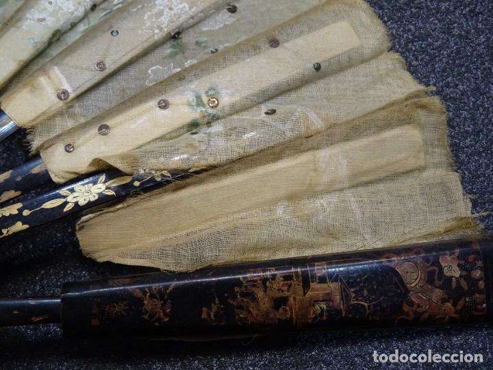 Antig&uuml;edades: Abanico antiguo franc&eacute;s S.XIX - Foto 6