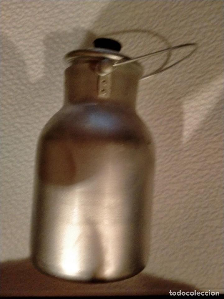 Antig&uuml;edades: LECHERA 2 LITROS ALUMINIO - Foto 2