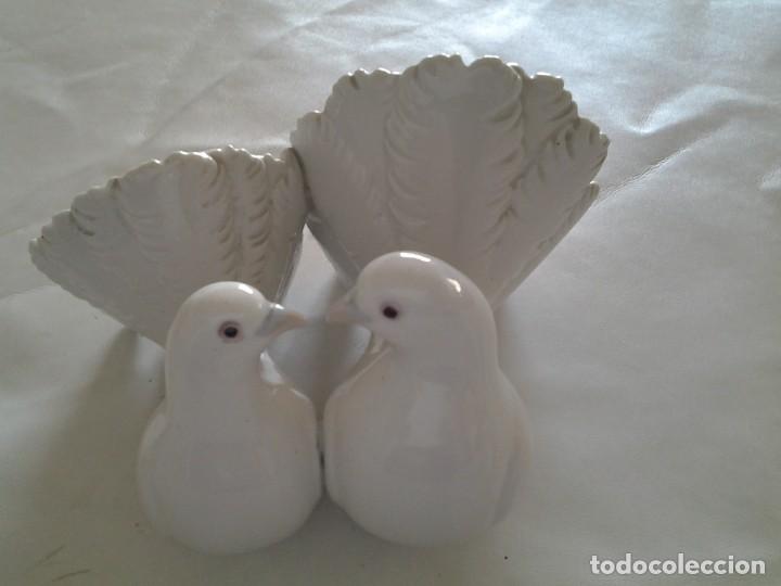 Antig&uuml;edades: FIGURA LLADRO PAR DE PALOMAS. - Foto 1