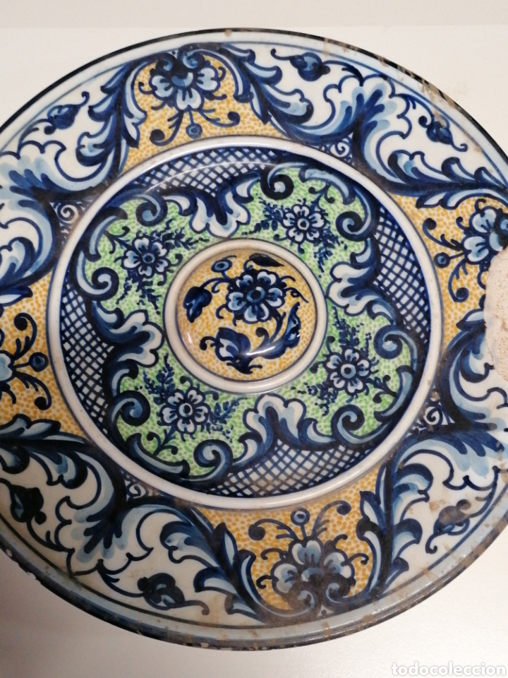 Antig&uuml;edades: Plato firmado - Foto 3