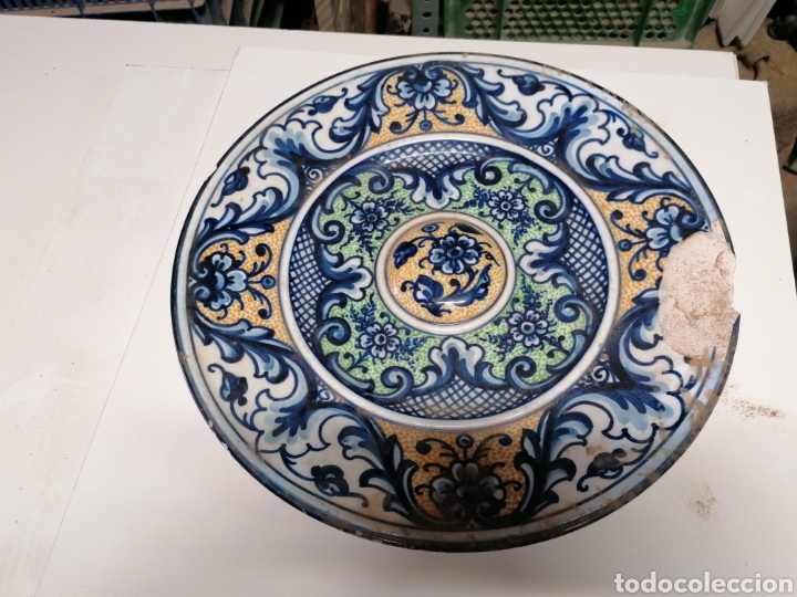 Antig&uuml;edades: Plato firmado - Foto 1