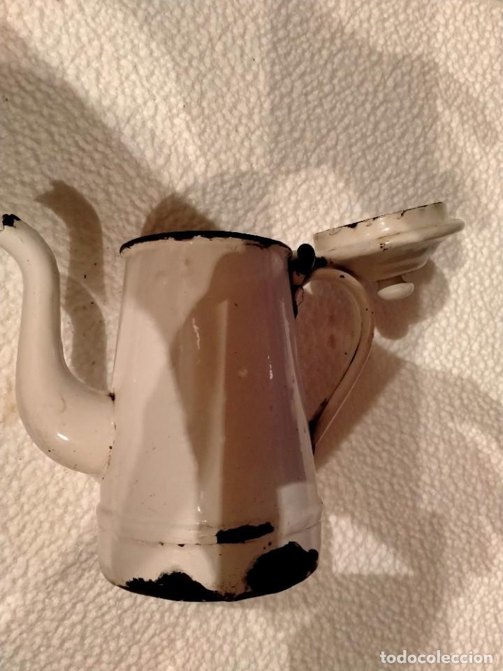 Antig&uuml;edades: CAFETERA TETERA ESMALTADA - Foto 1