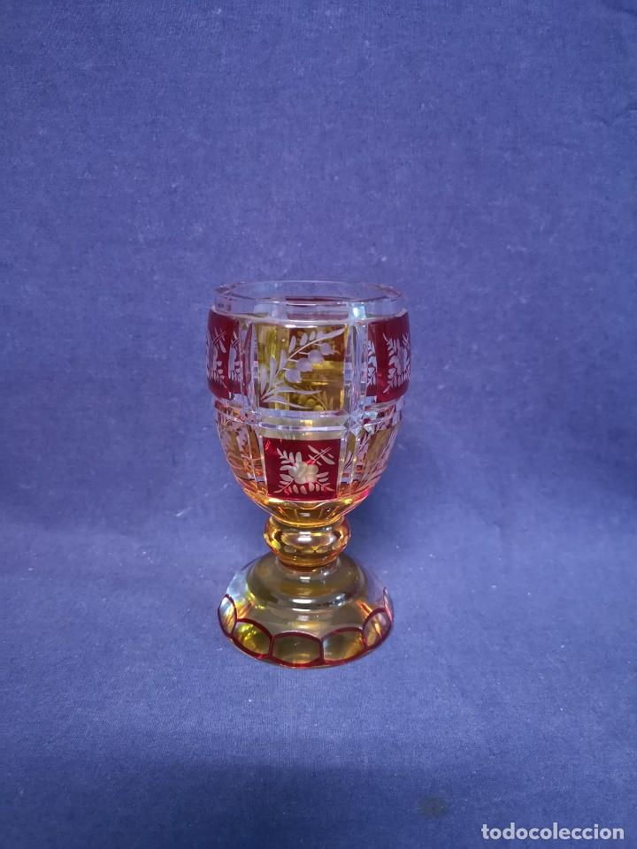 Antig&uuml;edades: JARRON COLECCION DE BOHEMIA - Foto 2