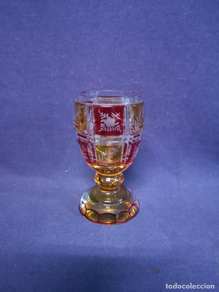 Antig&uuml;edades: JARRON COLECCION DE BOHEMIA - Foto 3