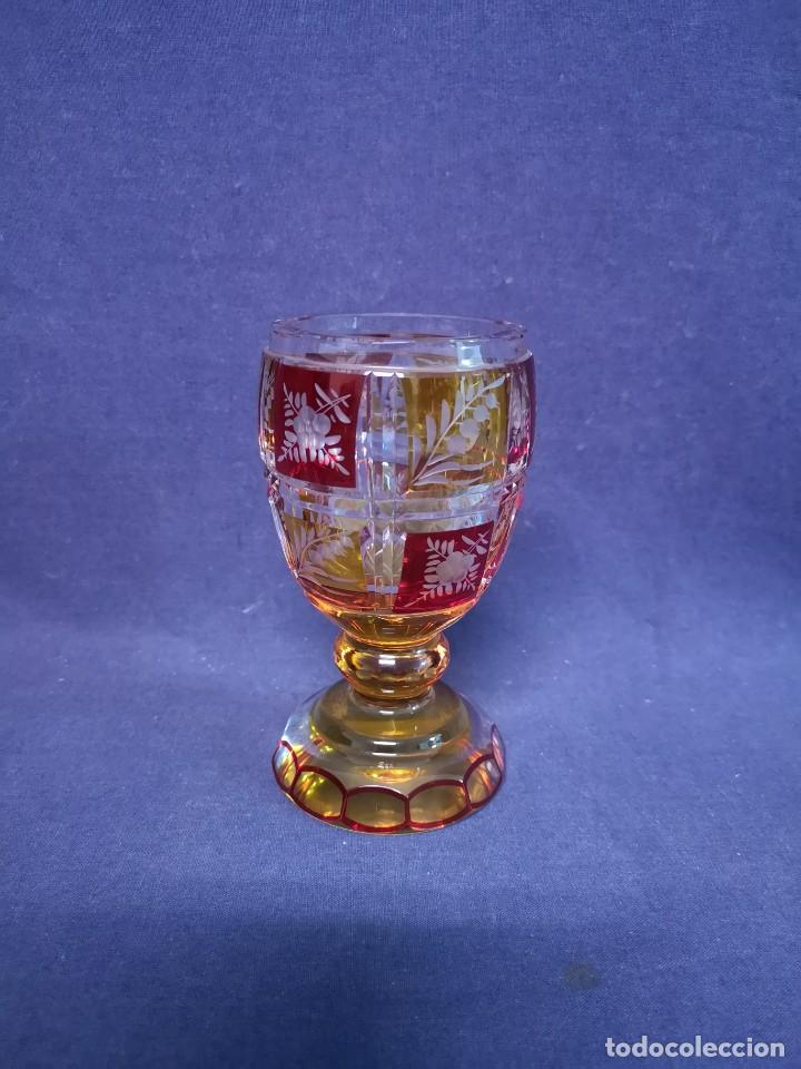 Antig&uuml;edades: JARRON COLECCION DE BOHEMIA - Foto 5
