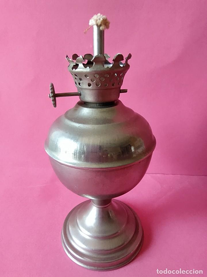 Antig&uuml;edades: ANTIGUO QUINQUE, ACERO INOXIDABLE. - Foto 1