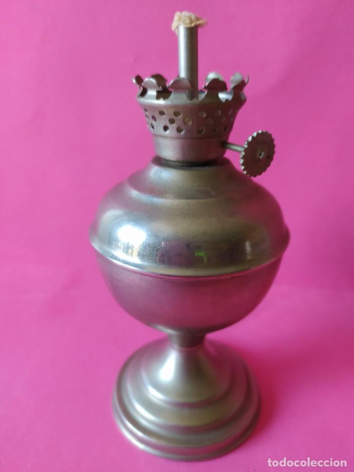 Antig&uuml;edades: ANTIGUO QUINQUE, ACERO INOXIDABLE. - Foto 5