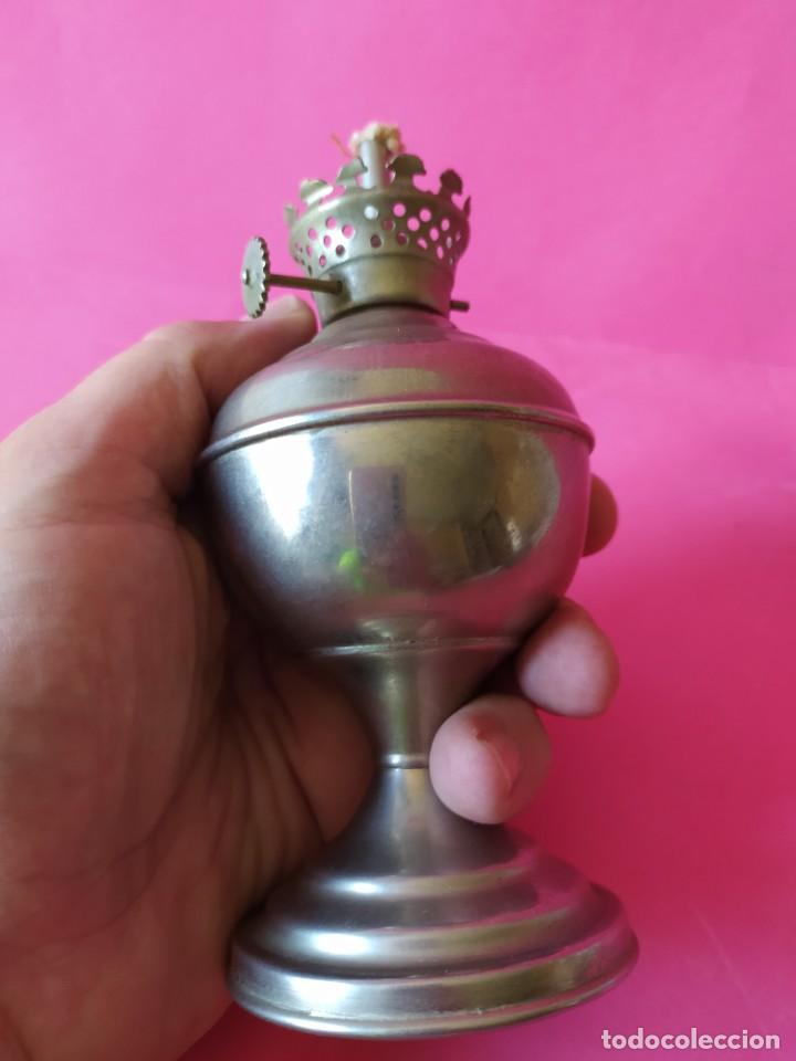 Antig&uuml;edades: ANTIGUO QUINQUE, ACERO INOXIDABLE. - Foto 6