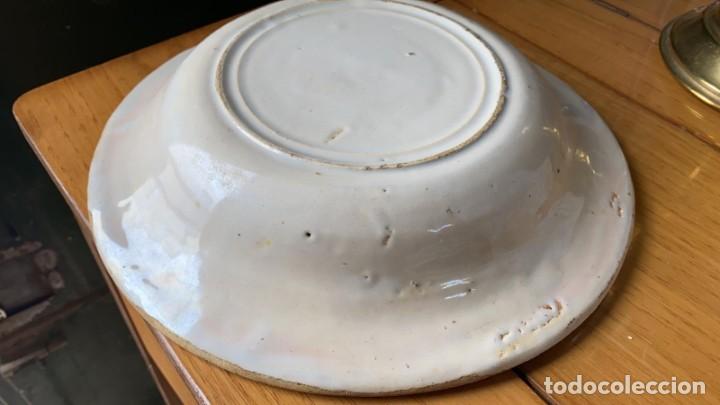 Antig&uuml;edades: PLATO ANTIGUO DE MANISES DE 26 CMS. DE DIAMETRO - Foto 3
