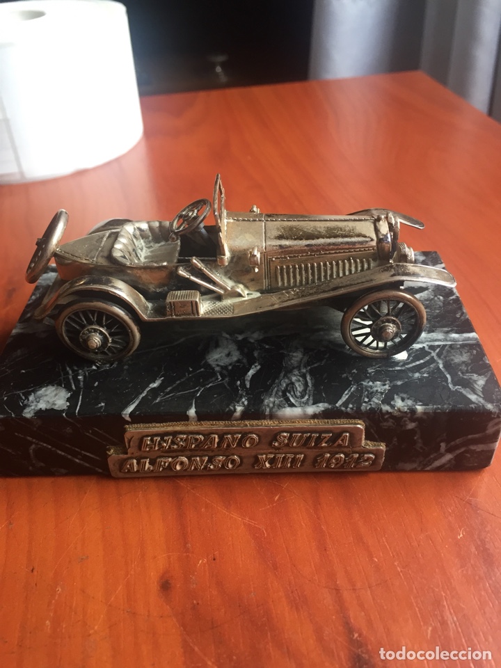 Antig&uuml;edades: Figura coche hispano suiza - Foto 2