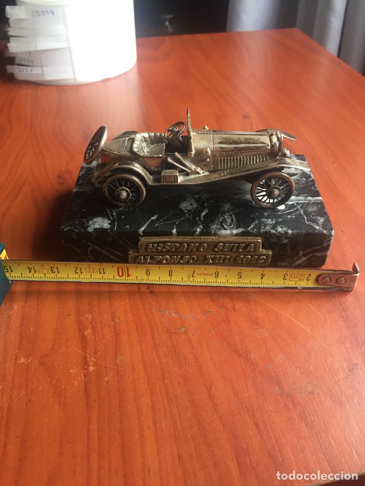 Antig&uuml;edades: Figura coche hispano suiza - Foto 1