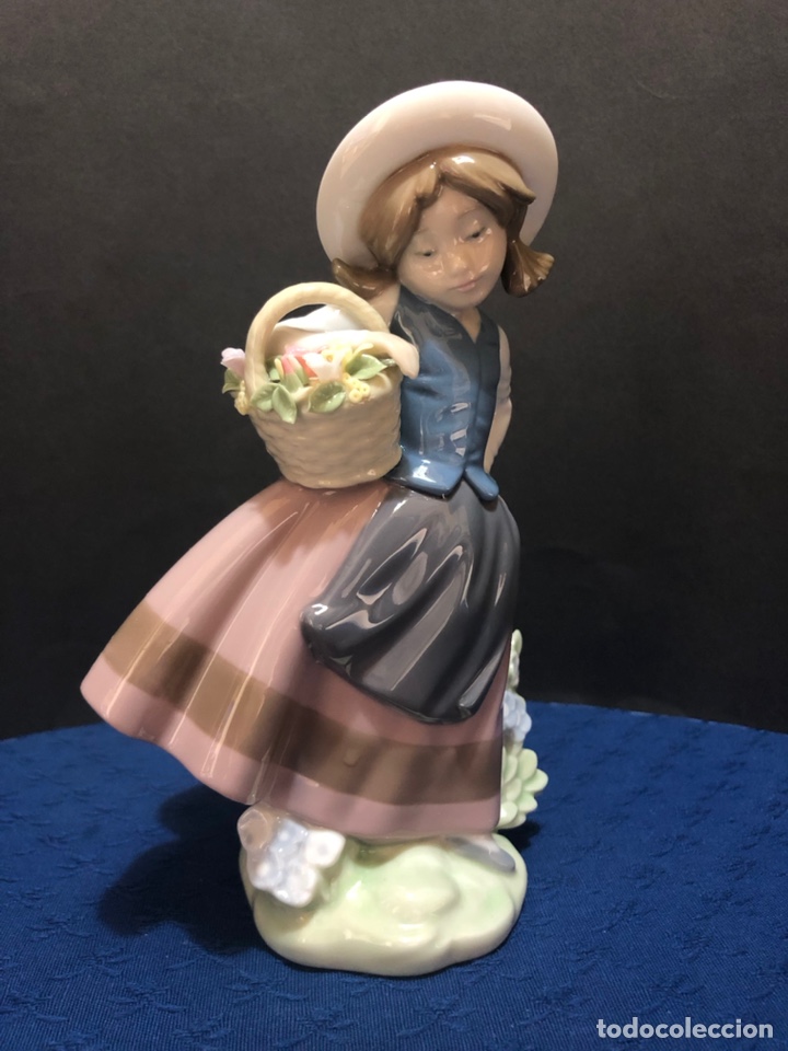 Antig&uuml;edades: REF: 01005221 &ldquo;LINDA CON CESTA&rdquo; LLADR&Oacute; - Foto 12