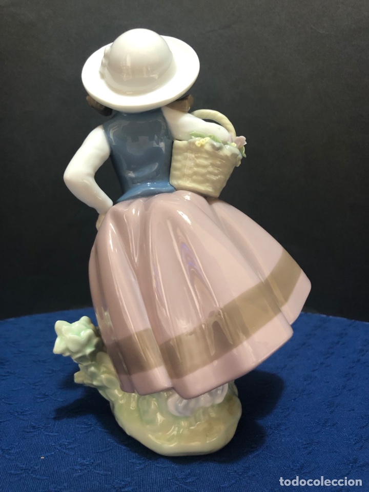 Antig&uuml;edades: REF: 01005221 &ldquo;LINDA CON CESTA&rdquo; LLADR&Oacute; - Foto 14