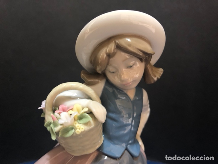 Antig&uuml;edades: REF: 01005221 &ldquo;LINDA CON CESTA&rdquo; LLADR&Oacute; - Foto 17