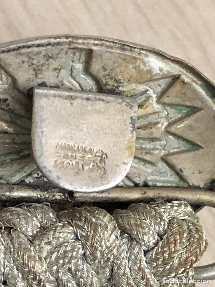 Antig&uuml;edades: CINTUR&Oacute;N DE JERARCA DE FALANGE ESPA&Ntilde;OLA - Foto 2