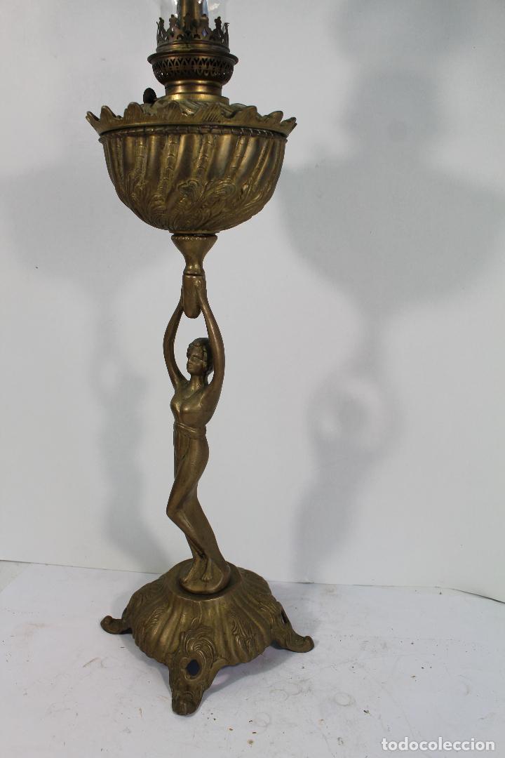 Antig&uuml;edades: quinqu&eacute; antiguo de bronce - Foto 5