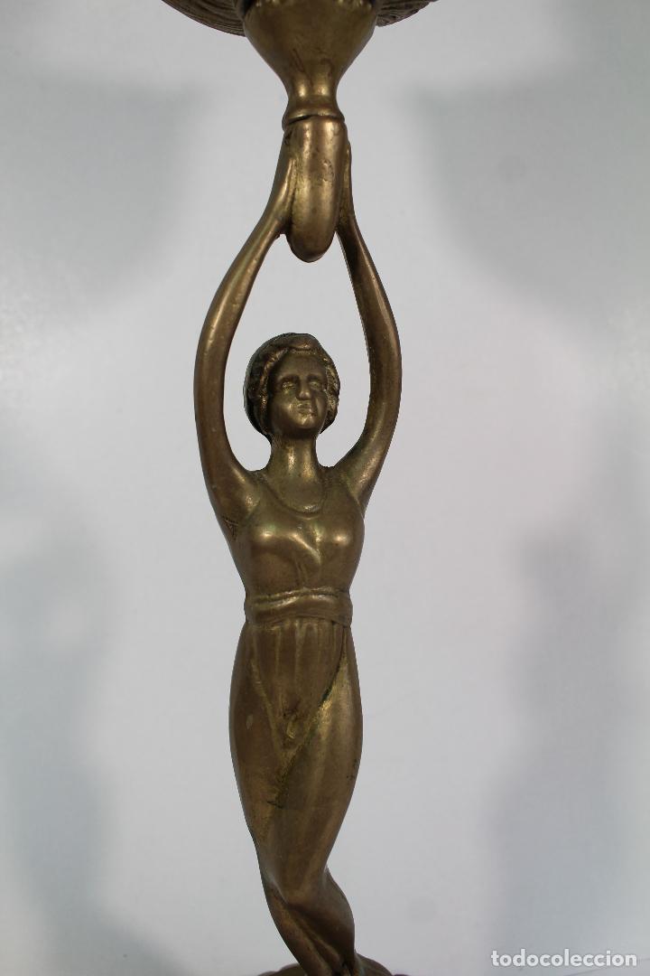 Antig&uuml;edades: quinqu&eacute; antiguo de bronce - Foto 11