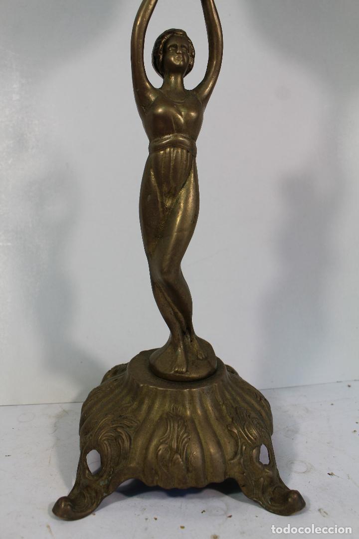 Antig&uuml;edades: quinqu&eacute; antiguo de bronce - Foto 12
