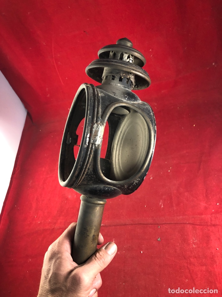 Antig&uuml;edades: Antiguo farol de carruaje - Foto 2