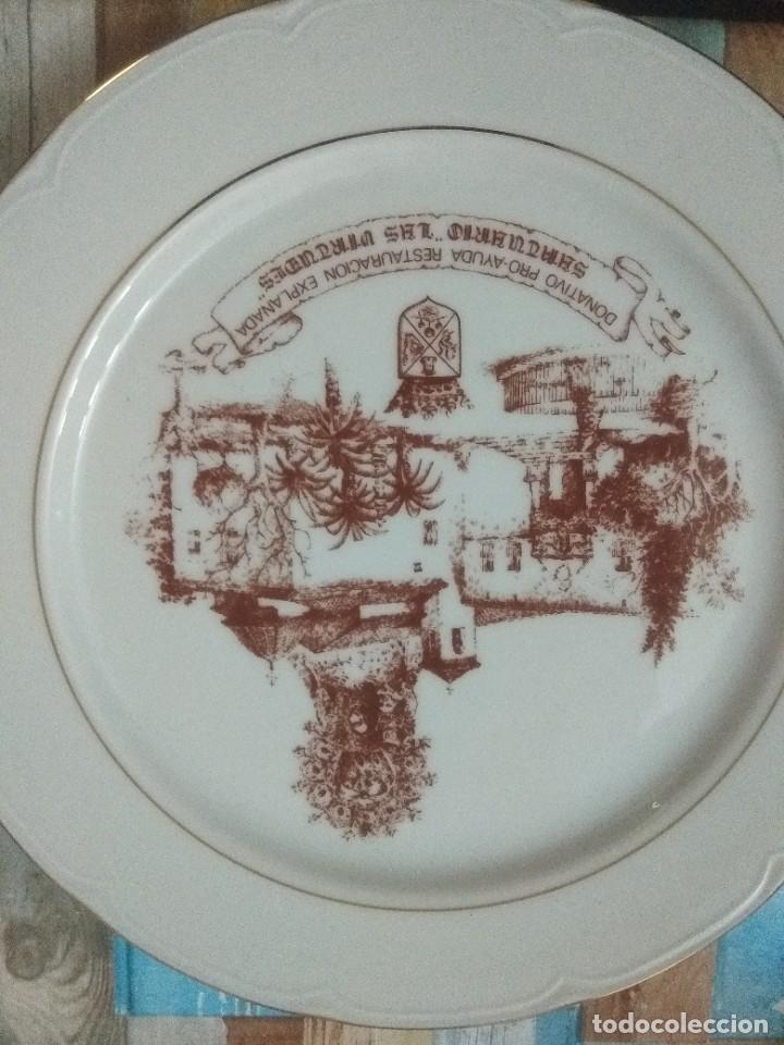 Antig&uuml;edades: Plato del santuario las virtudes - Foto 1