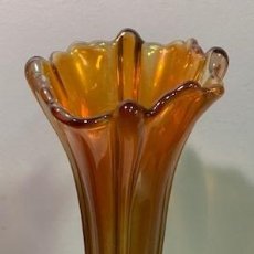 Antigüedades: CARNIVAL GLASS, FLORERO.