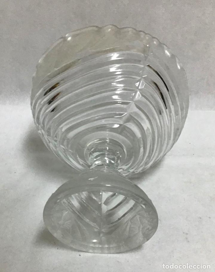 Antig&uuml;edades: BOMBONERA DE CRISTAL - Foto 3