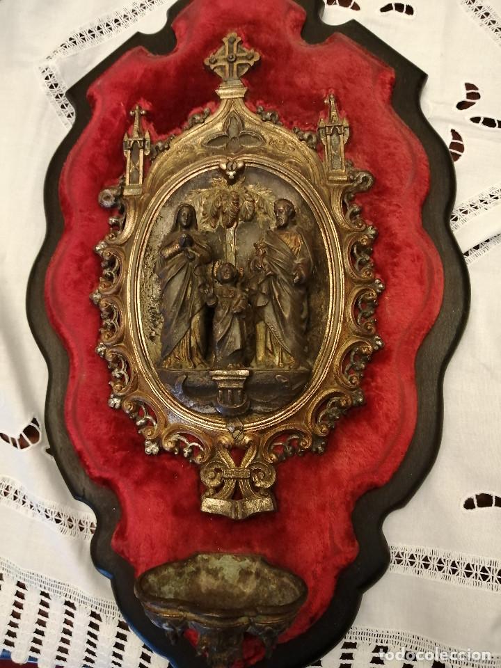 Antig&uuml;edades: BENDITERA MUY ANTIGUA - Foto 1
