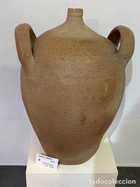Antig&uuml;edades: Jarra de barro con asas. - Foto 1