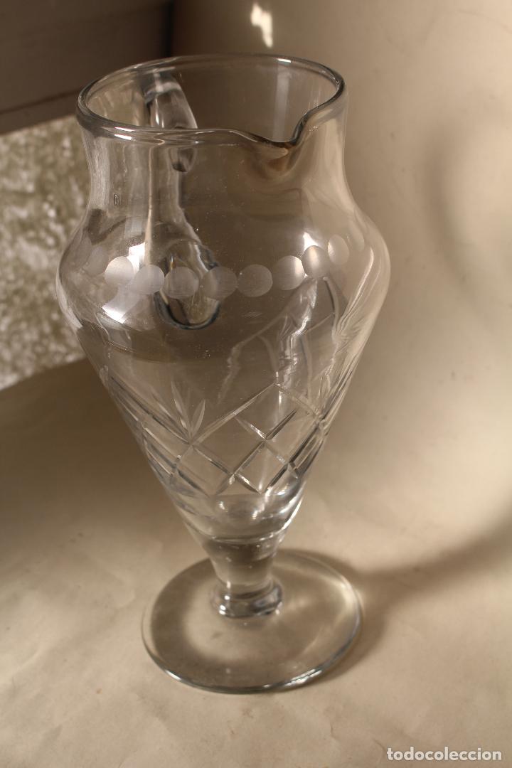 antigua jarra de agua cristal tallado años 40 s - Buy Crystal and