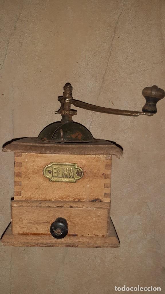 Antig&uuml;edades: Molinillo de caf&eacute; antiguo - Foto 1