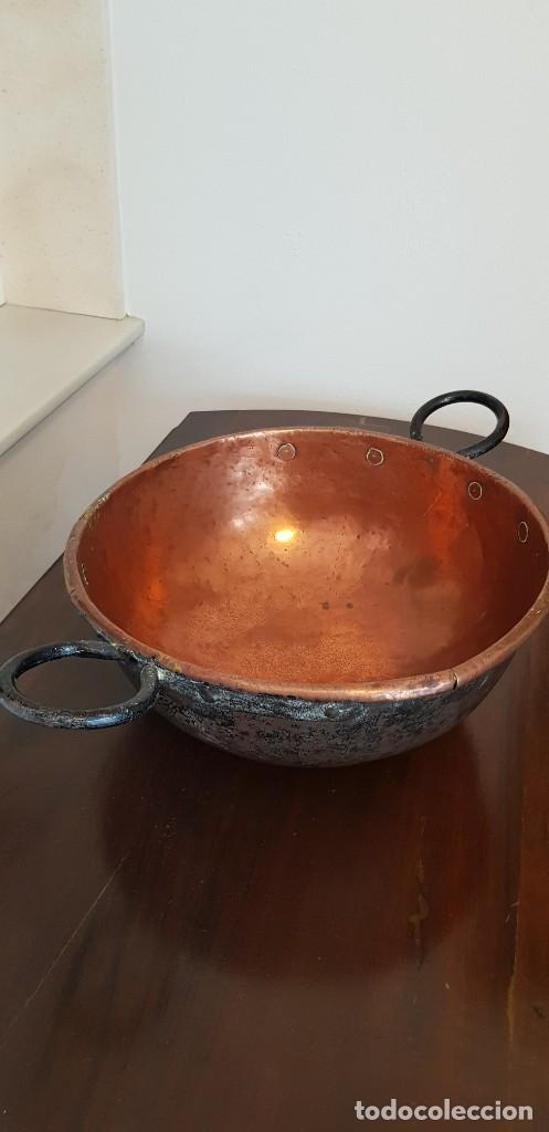 Antig&uuml;edades: OLLA DE COBRE ANTIGUA - Foto 2